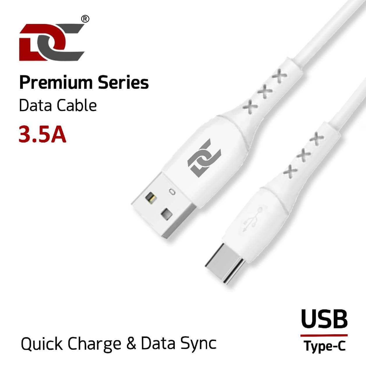 Premium Series Data Cable 3.5A